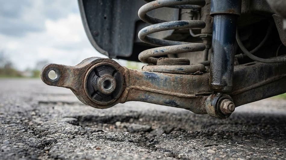 элементы подвески легкового автомобиля