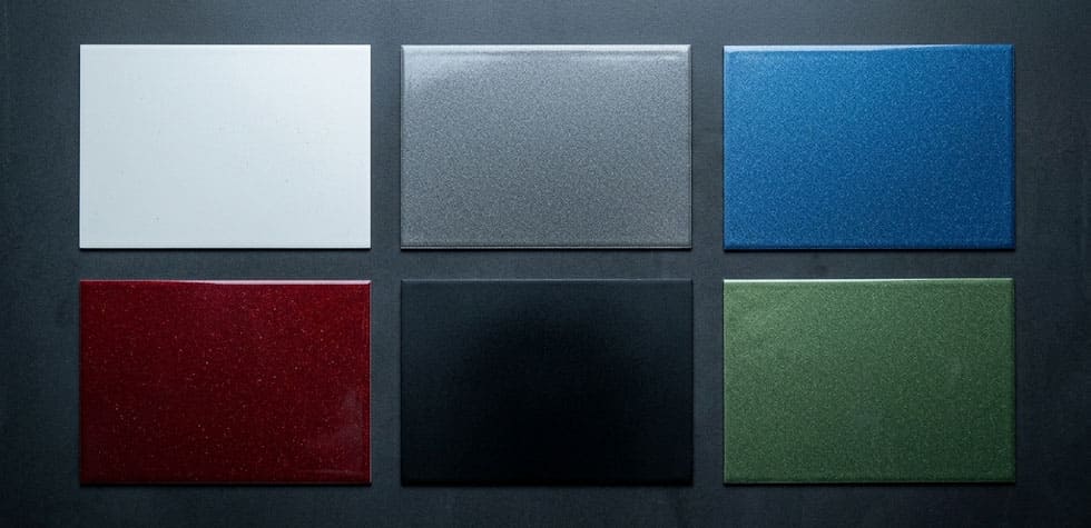 Образцы автомобильной краски Renault металлик перламутр солид